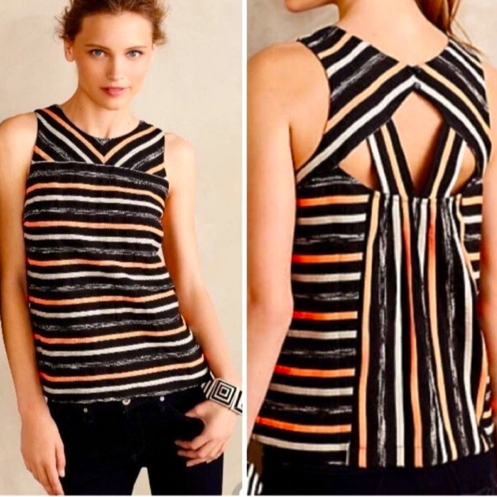 🔥🔥NWT Anthropologie HD In Paris Tank Top Women’s - sz 4